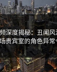 樱桃视频深度揭秘：丑闻风波背后，大V在机场贵宾室的角色异常令人意外